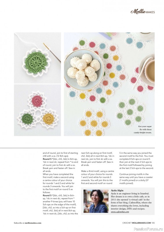 Вязаные проекты в журнале &laquo;Mollie Makes - Crochet 2026&raquo;