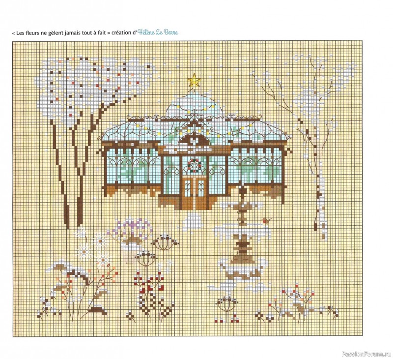 Коллекция вышивки в книге «Reves de fleurs - 2026»