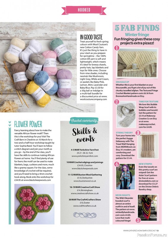 Вязаные проекты крючком в журнале « Simply Crochet №133 2023»