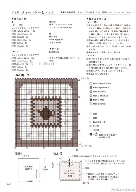 Вязаные проекты в книге &laquo;Flower Knitting&raquo;. Часть 2