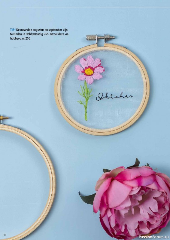 Коллекция проектов для рукодельниц в журнале «HobbyHandig №256 2025»