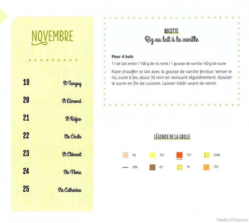 Коллекция вышивки в книге «Reves de fleurs - 2026»