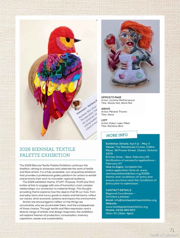 Коллекция проектов для рукодельниц в журнале &laquo;Quilters Companion №137 2026&raquo;