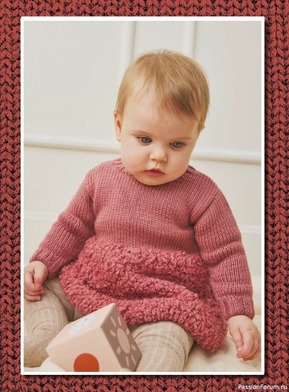 Вязаные модели для детей в журнале &laquo;Piu Maglia Bebe №6 2026&raquo;