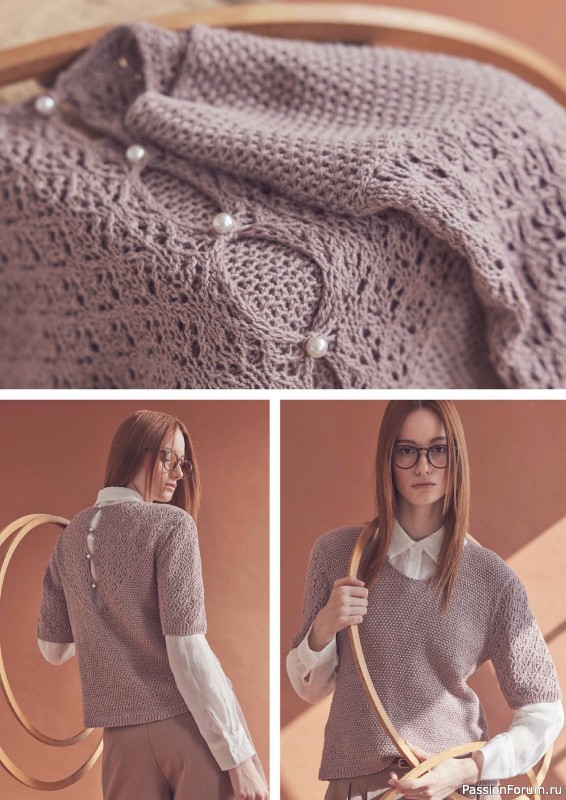 Вязаные модели в журнале «Burda Stricken №3 2025»