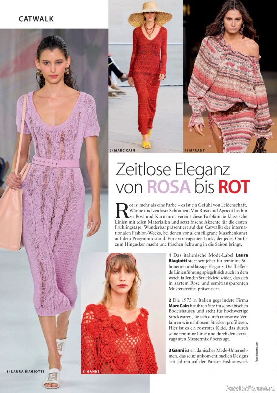 Вязаные модели в журнале &laquo;Verena Stricktrends №1 2026&raquo;