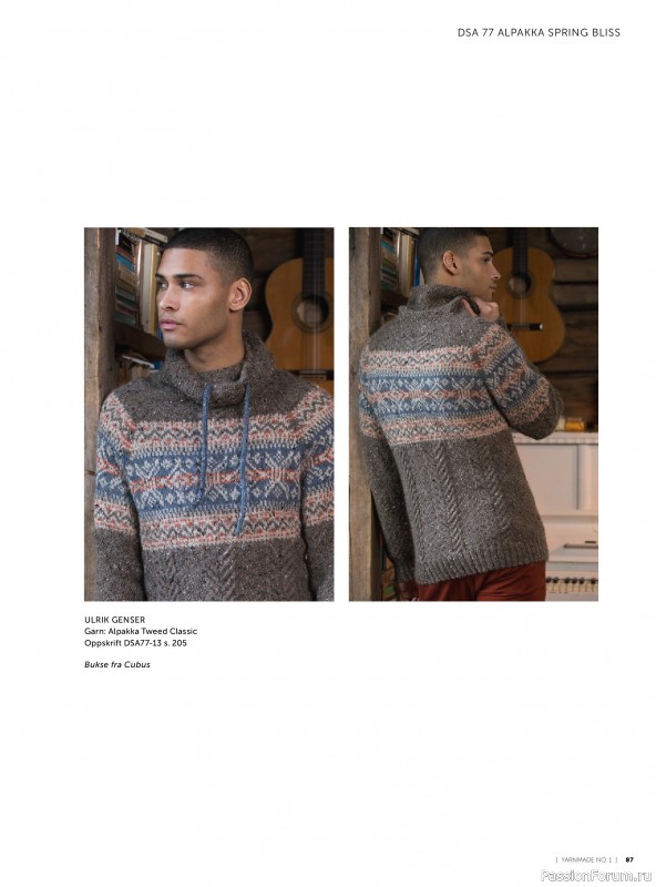 Вязаные проекты в журнале &laquo;Yarnmade №1 2020 Spring & Summer&raquo;