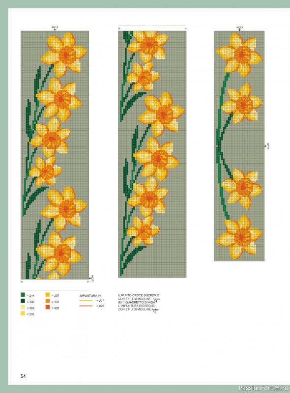 Коллекция вышивки в журнале &laquo;Mani di Fata - A Punto Croce - Marzo 2026&raquo;