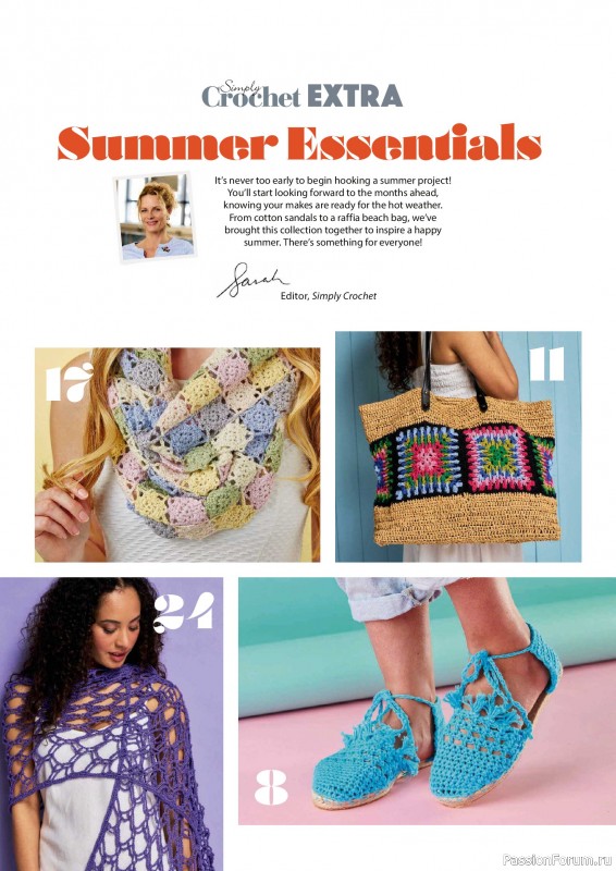 Вязаные проекты крючком в журнале &laquo;Simply Crochet №176 2026&raquo;