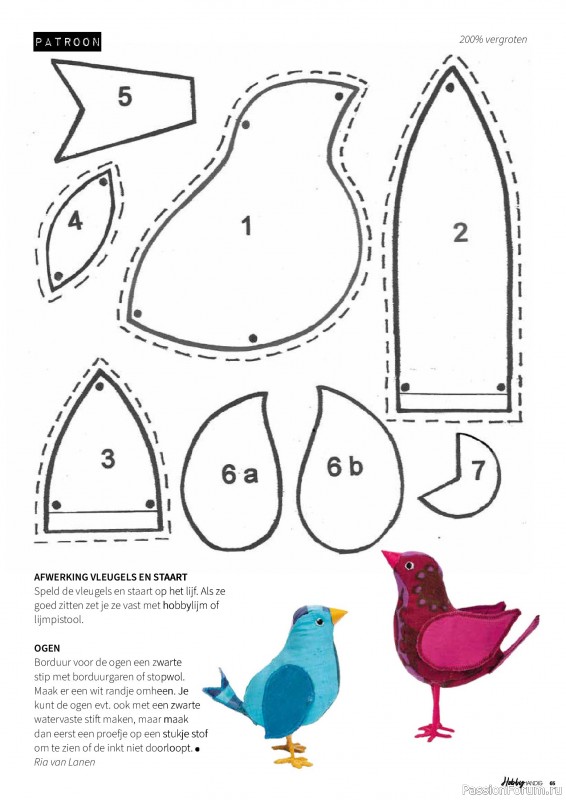 Коллекция проектов для рукодельниц в журнале «HobbyHandig №256 2025»