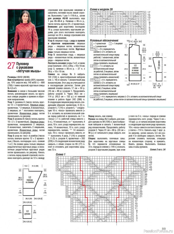 Вязаные модели в журнале «Сабрина №12 2023»