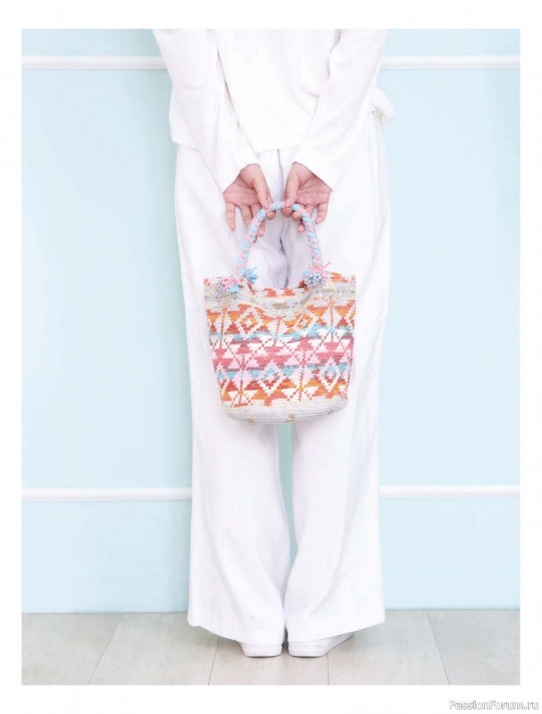 Вязаные проекты в книге «My Own Hand Knitted Bags and Accessories». Продолжение
