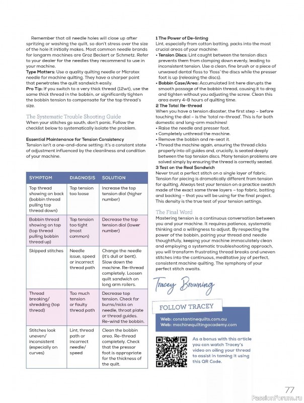 Коллекция проектов для рукодельниц в журнале &laquo;Quilters Companion №137 2026&raquo;