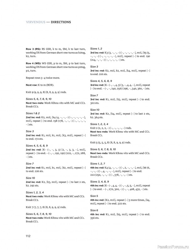 Вязаные проекты в книге &laquo;Traditions Revisited&raquo;. Продолжение