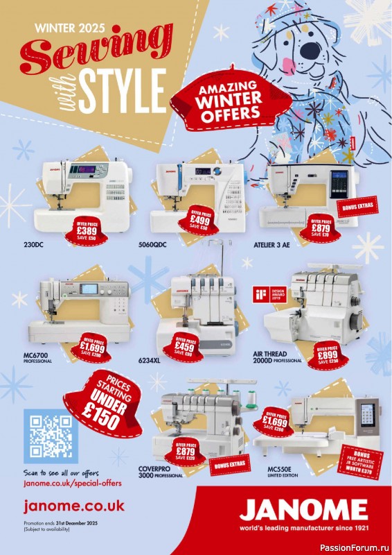 Коллекция проектов для рукодельниц в журнале «Love Patchwork & Quilting №157 2025»