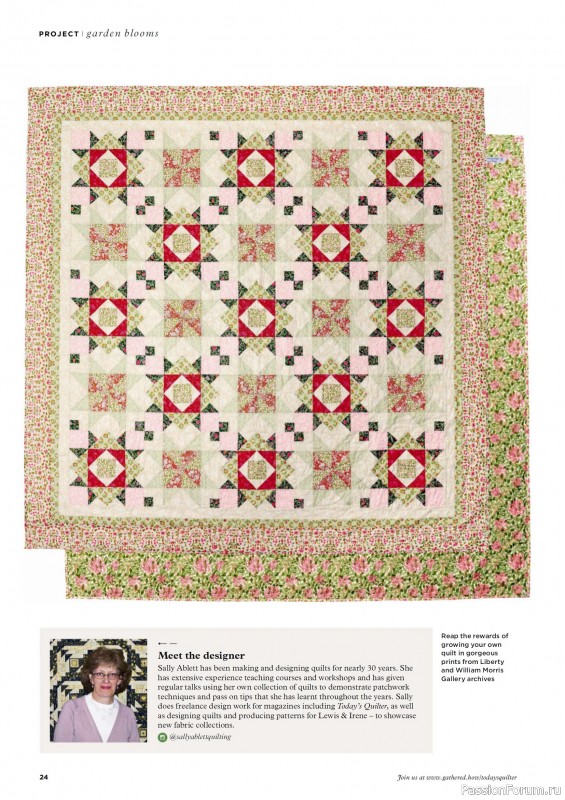 Коллекция проектов для рукодельниц в журнале «Todays Quilter №131 2025»
