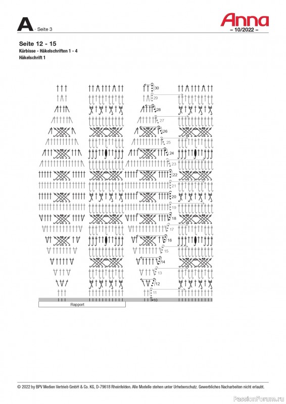 Новые техники рукоделия в журнале «Anna №10 2022 Germany»