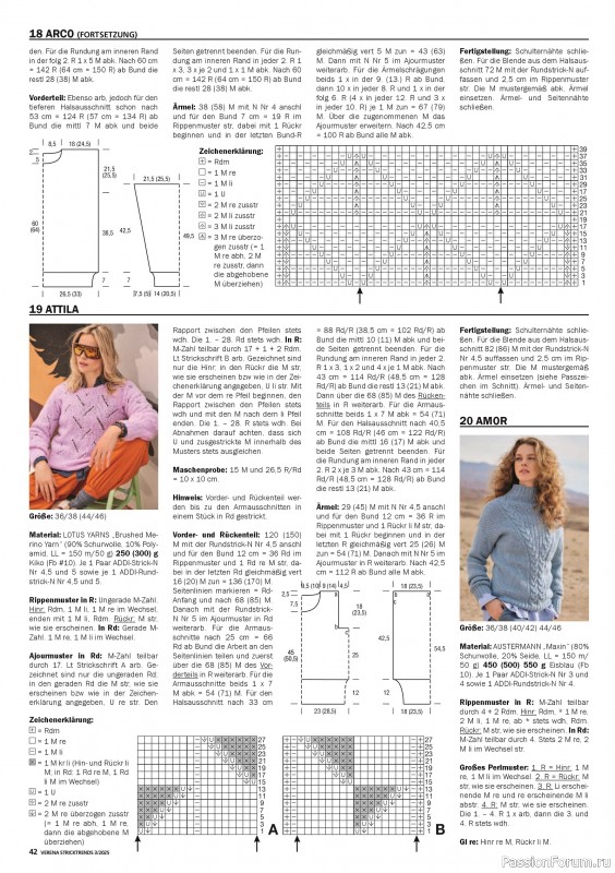 Вязаные модели в журнале «Verena Stricktrends №3 2025»