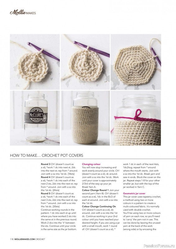 Вязаные проекты в журнале &laquo;Mollie Makes - Crochet 2026&raquo;
