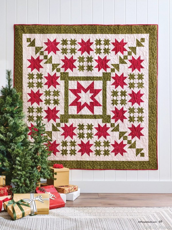 Коллекция проектов для рукодельниц в журнале «American Patchwork & Quilting №197 2025»