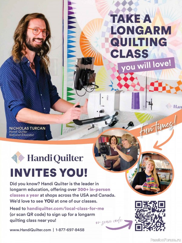 Коллекция проектов для рукодельниц в журнале «American Patchwork & Quilting №198 2025»