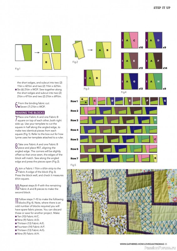 Коллекция проектов для рукодельниц в журнале «Love Patchwork & Quilting №157 2025»