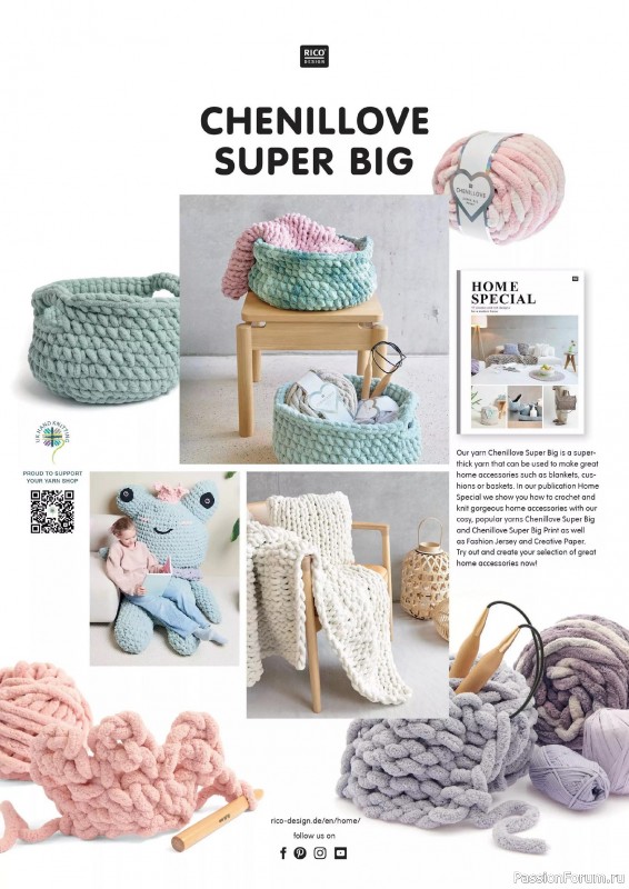 Вязаные проекты крючком в журнале «Crochet Now №123 2025»