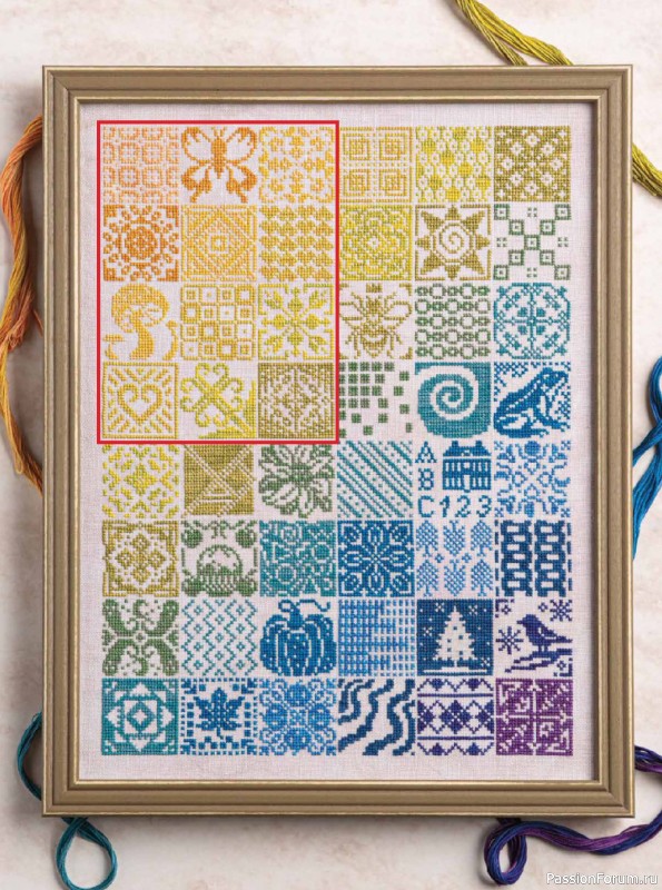 Коллекция вышивки в журнале &laquo;Just CrossStitch - Spring 2026&raquo;