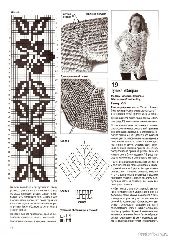 Вязаные модели в журнале «Вяжем крючком №2 2022»