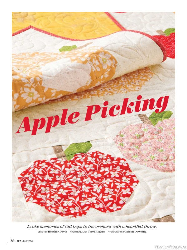 Коллекция проектов для рукодельниц в журнале «American Patchwork & Quilting №201 2026»