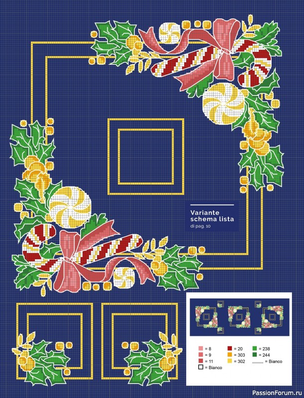 Коллекция проектов для рукодельниц в журнале «Mani di Fata Speciale Punto Croce - Natale 2025»