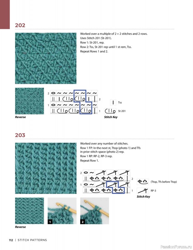 Вязаные проекты в книге « Tunisian Crochet». Продолжение