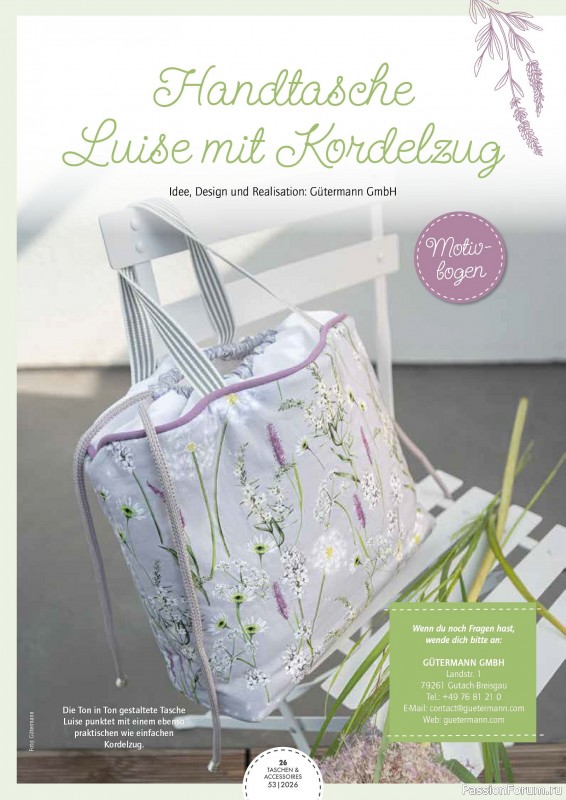 Коллекция проектов для рукодельниц в журнале &laquo;Patchwork Magazin Spezial №53 2026&raquo;