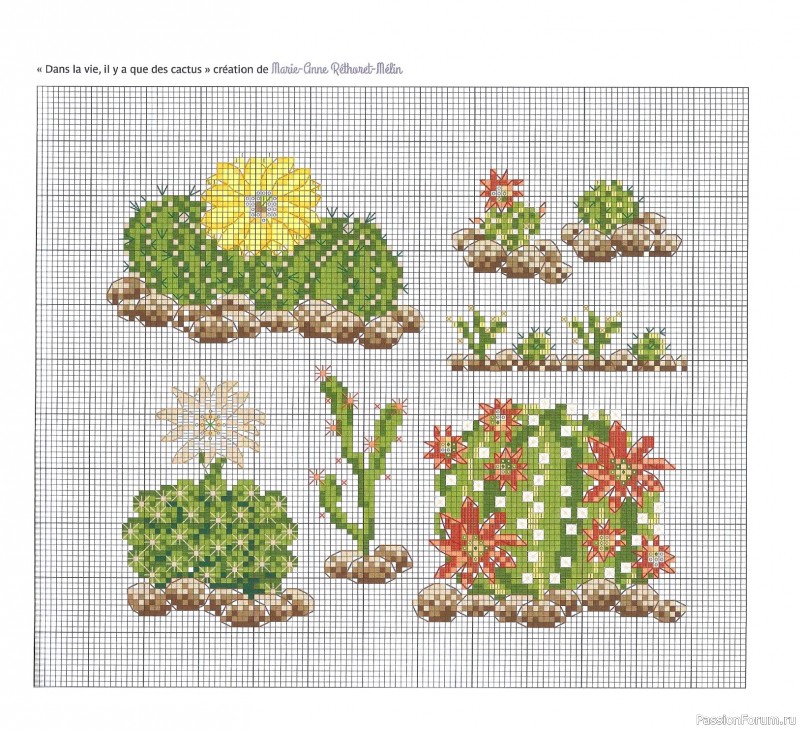 Коллекция вышивки в книге «Reves de fleurs - 2026»