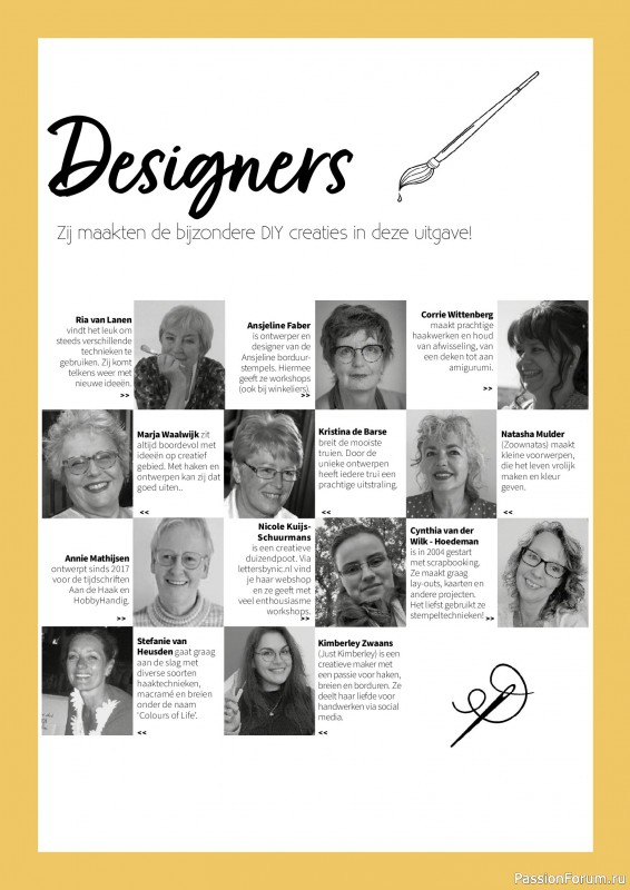 Коллекция проектов для рукодельниц в журнале «HobbyHandig №256 2025»