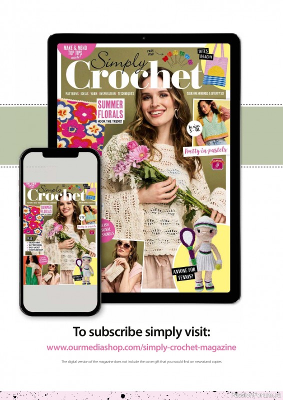 Вязаные проекты крючком в журнале &laquo;Simply Crochet №176 2026&raquo;