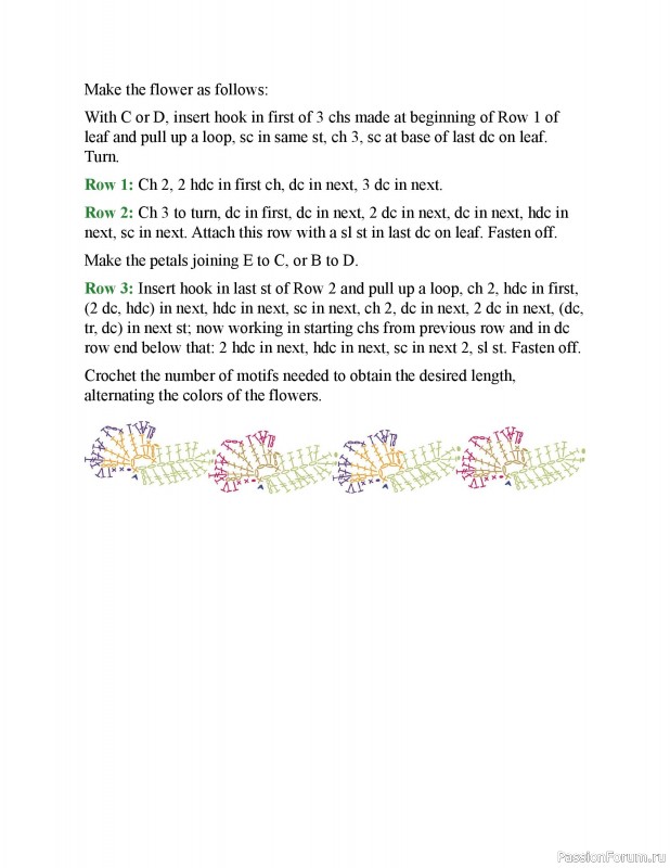 Вязаные проекты в книге &laquo;150 Crochet Borders&raquo;. Часть 3