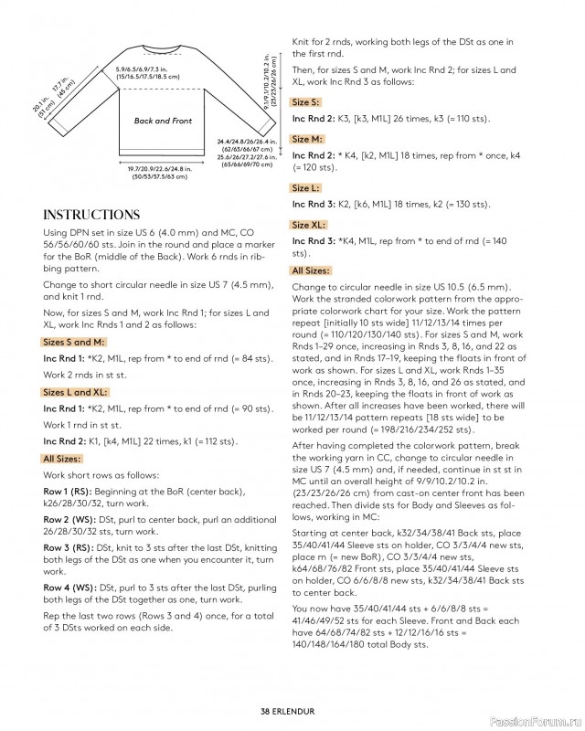 Вязаные проекты в книге «Top-Down Colorwork Knit Sweaters and Accessories»