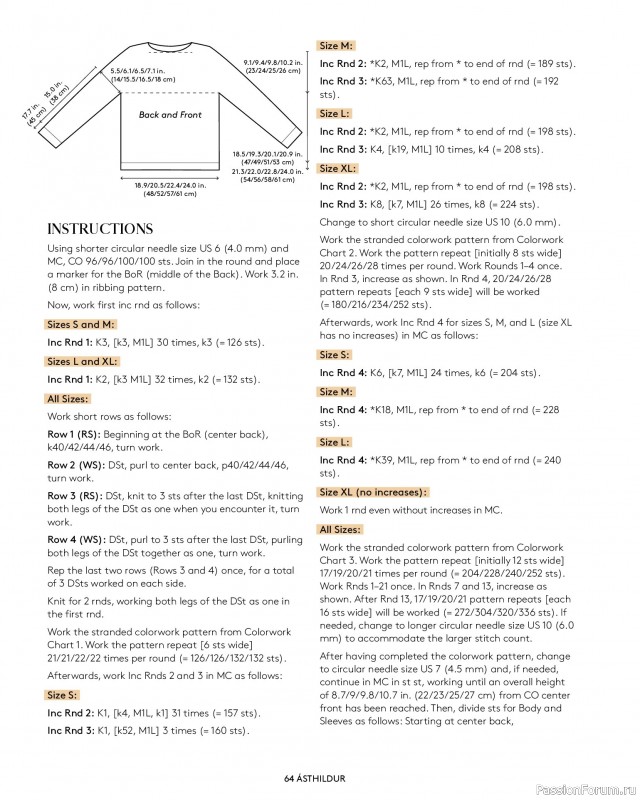 Вязаные проекты в книге «Top-Down Colorwork Knit Sweaters and Accessories»