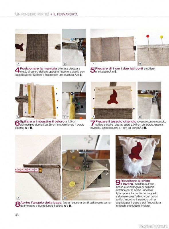Коллекция проектов для рукодельниц в журнале «I Love Cucito №49 2022»