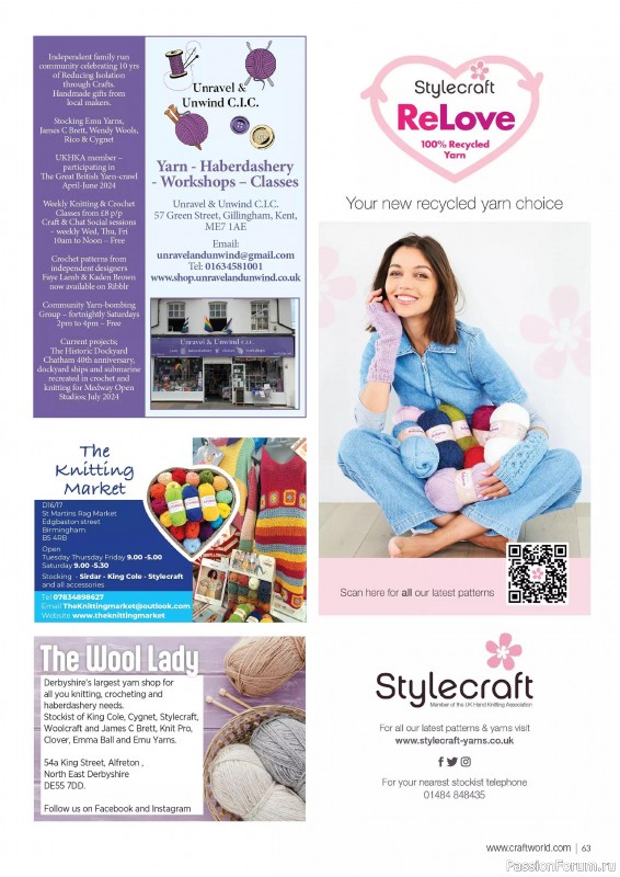 Вязаные проекты крючком в журнале «Crochet Now №114 2024»