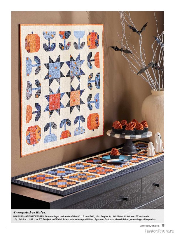 Коллекция проектов для рукодельниц в журнале «American Patchwork & Quilting №201 2026»