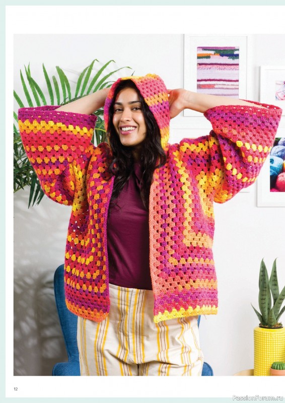 Вязаные проекты крючком в журнале «Crochet Now №121 2025»