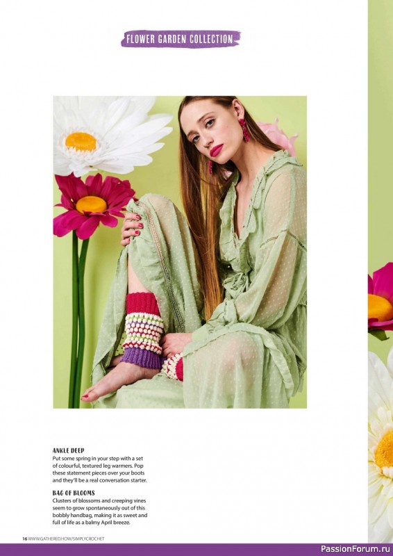 Вязаные проекты крючком в журнале «Simply Crochet №121 2022»