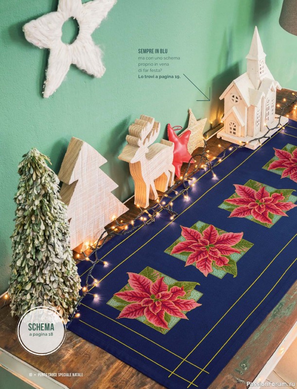 Коллекция проектов для рукодельниц в журнале «Mani di Fata Speciale Punto Croce - Natale 2025»
