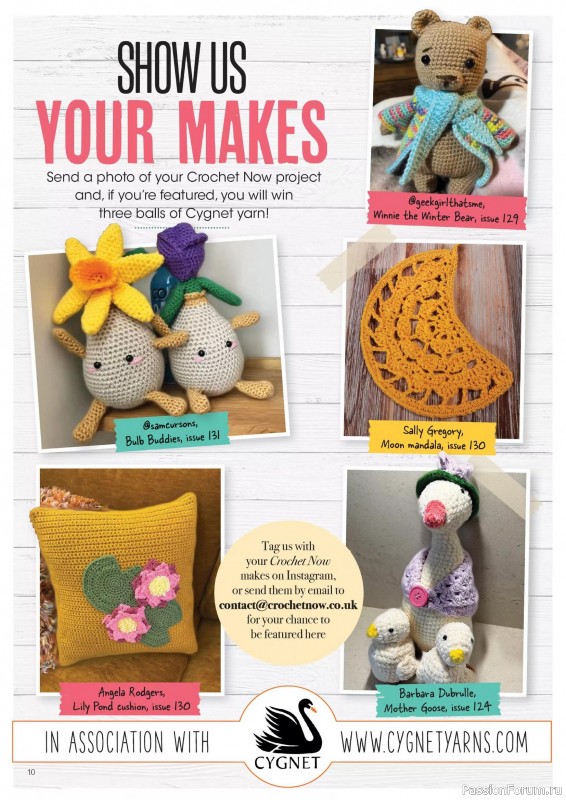 Вязаные проекты крючком в журнале &laquo;Crochet Now №132 2026&raquo;