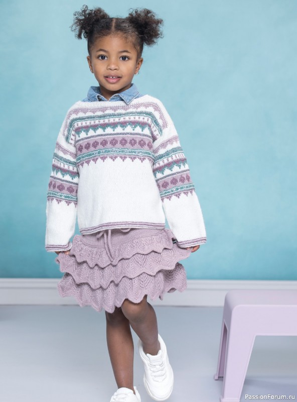 Вязаные проекты в журнале &laquo;Yarnmade №1 2018 Spring & Summer&raquo;. Продолжение