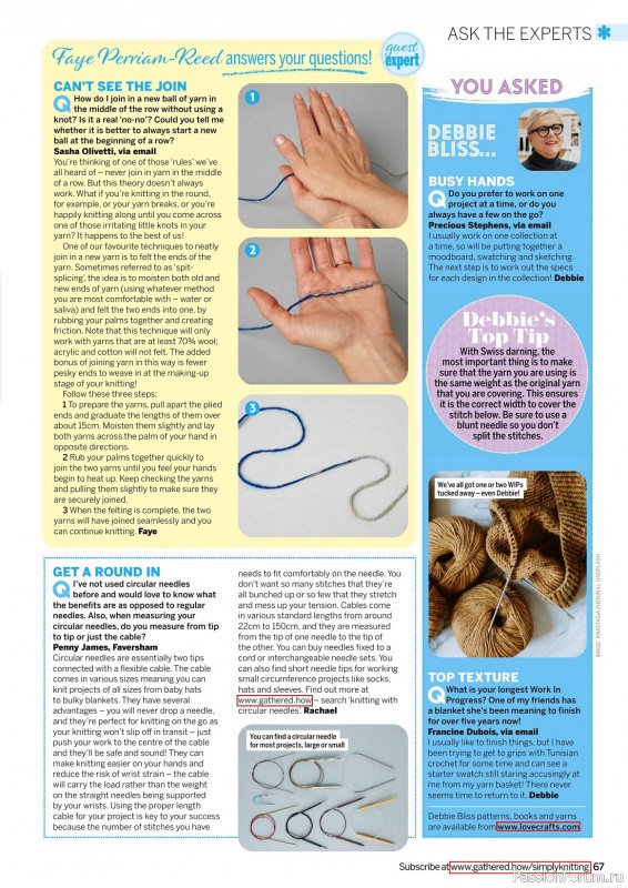 Вязаные проекты крючком в журнале «Simply Knitting №238 2023»
