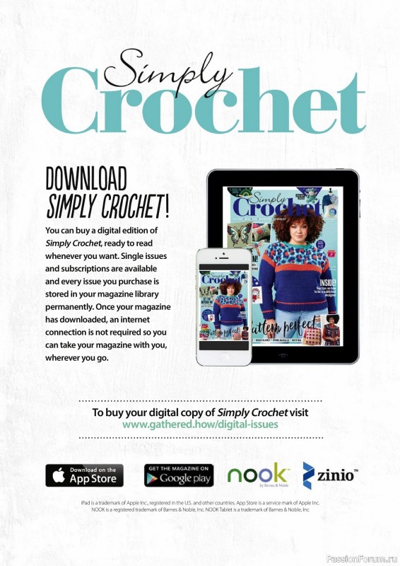 Вязаные проекты крючком в журнале «Simply Crochet №121 2022»