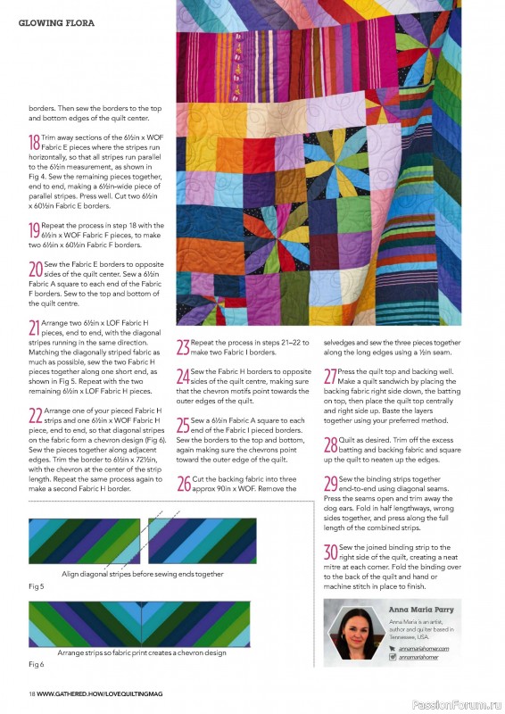 Коллекция проектов для рукодельниц в журнале «Love Patchwork & Quilting №145 2024»